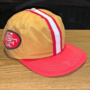 Vintage 1980 San Francisco 49ers Annco Helmet Cap